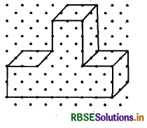 RBSE Solutions for Class 7 Maths Chapter 15 ठोस आकारों का चित्रण Ex 15.2 4