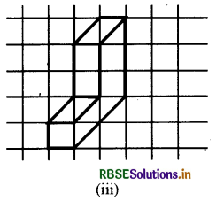 RBSE Solutions for Class 7 Maths Chapter 15 ठोस आकारों का चित्रण Ex 15.2 5