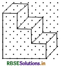 RBSE Solutions for Class 7 Maths Chapter 15 ठोस आकारों का चित्रण Ex 15.2 8