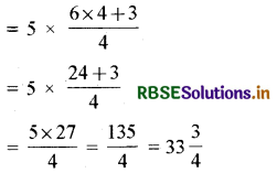 RBSE Solutions for Class 7 Maths Chapter 2 भिन्न एवं दशमलव Ex 2.2 7