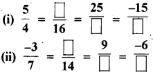 RBSE Solutions for Class 7 Maths Chapter 9 परिमेय संख्याएँ Intext Questions 1