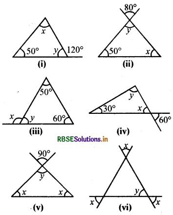 RBSE Solutions for Class 7 Maths Chapter 6 त्रिभुज और उसके गुण Ex 6.3 2