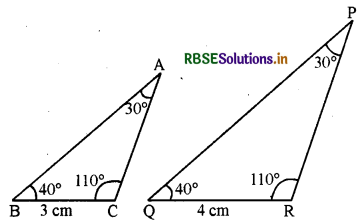 RBSE Solutions for Class 7 Maths Chapter 7 त्रिभुजों की सर्वांगसमता Ex 7.2 8
