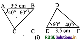 RBSE Solutions for Class 7 Maths Chapter 7 त्रिभुजों की सर्वांगसमता Intext Questions 14