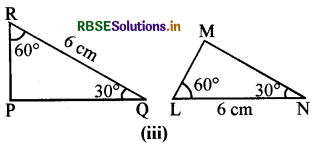 RBSE Solutions for Class 7 Maths Chapter 7 त्रिभुजों की सर्वांगसमता Intext Questions 16