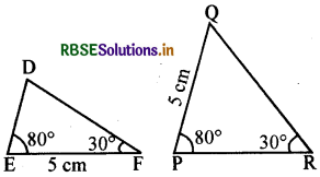 RBSE Solutions for Class 7 Maths Chapter 7 त्रिभुजों की सर्वांगसमता Intext Questions 20