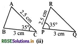 RBSE Solutions for Class 7 Maths Chapter 7 त्रिभुजों की सर्वांगसमता Intext Questions 9