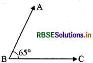 RBSE Class 6 Maths Important Questions Chapter 14 प्रायोगिक ज्यामिती 10