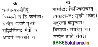 RBSE Solutions for Class 7 Sanskrit Ruchira Chapter 1 सुभाषितानि 1