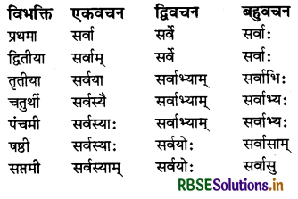 RBSE Class 7 Sanskrit व्याकरण शब्द-रूपाणि 15