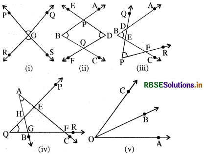 RBSE Solutions for Class 6 Maths Chapter 4 आधारभूत ज्यामितीय अवधारणाएँ Ex 4.3 3