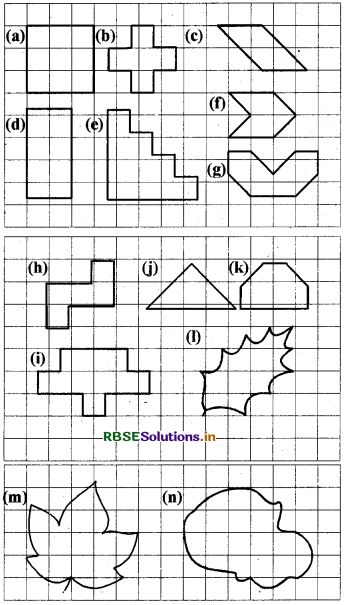 RBSE Solutions for Class 6 Maths Chapter 10 क्षेत्रमिति Ex 10.2 1