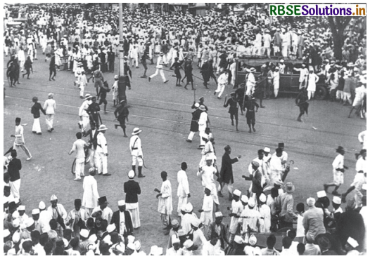 RBSE Solutions for Class 12 History Chapter 13 महात्मा गांधी और राष्ट्रीय आंदोलन सविनय अवज्ञा और उससे आगे Img 2