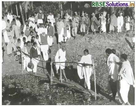 RBSE Solutions for Class 12 History Chapter 13 महात्मा गांधी और राष्ट्रीय आंदोलन सविनय अवज्ञा और उससे आगे Img 3