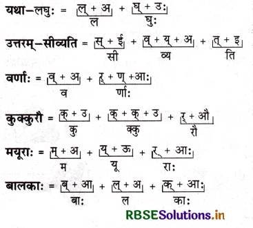 RBSE Solutions for Class 6 Sanskrit Ruchira Chapter 1 शब्द परिचयः - I 1