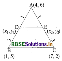 RBSE Solutions for Class 10 Maths Chapter 7 निर्देशांक ज्यामिति Ex 7.4 Q6