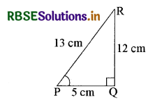 RBSE Solutions for Class 10 Maths Chapter 8 त्रिकोणमिति का परिचय Ex 8.1 Q10