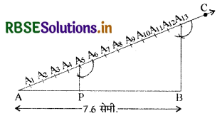 RBSE Solutions for Class 10 Maths Chapter 11 रचनाएँ Ex 11.1 Q1
