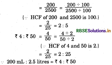 RBSE Solutions for Class 6 Maths Chapter 12 Ratio and Proportion Ex 12.2 10
