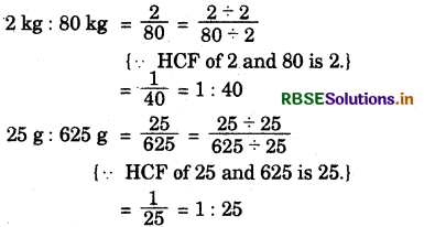 RBSE Solutions for Class 6 Maths Chapter 12 Ratio and Proportion Ex 12.2 9