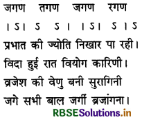 RBSE Class 12 Hindi Sahitya काव्यांग-परिचय छन्द 12