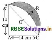 RBSE Solutions for Class 10 Maths Chapter 12 वृतों से संबंधित क्षेत्रफल Ex 12.3 Q15.1