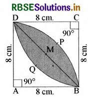 RBSE Solutions for Class 10 Maths Chapter 12 वृतों से संबंधित क्षेत्रफल Ex 12.3 Q16.1
