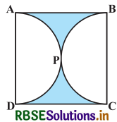 RBSE Solutions for Class 10 Maths Chapter 12 वृतों से संबंधित क्षेत्रफल Ex 12.3 Q3