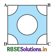 RBSE Solutions for Class 10 Maths Chapter 12 वृतों से संबंधित क्षेत्रफल Ex 12.3 Q5