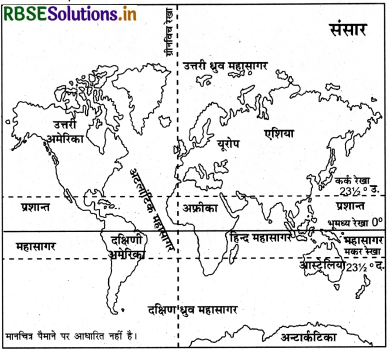 RBSE Solutions for Class 8 Our Rajasthan मानचित्र सम्बन्धी प्रश्न 3