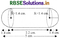 RBSE Solutions for Class 10 Maths Chapter 13 पृष्ठीय क्षेत्रफल एवं आयतन Ex 13.2 Q3.1