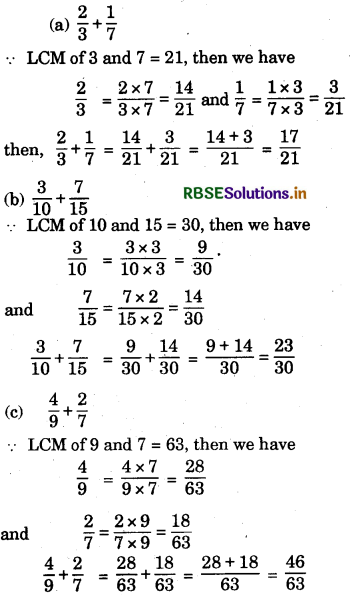 RBSE Solutions for Class 6 Maths Chapter 7 Fractions Ex 7.6 2