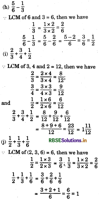 RBSE Solutions for Class 6 Maths Chapter 7 Fractions Ex 7.6 4