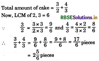 RBSE Solutions for Class 6 Maths Chapter 7 Fractions Ex 7.6 7