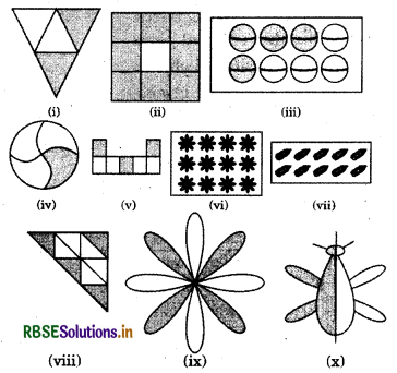 RBSE Solutions for Class 6 Maths Chapter 7 Fractions Ex 7.1 1