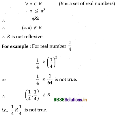 RBSE Solutions for Class 12 Maths Chapter 1 Relations and Functions Ex 1.1 3