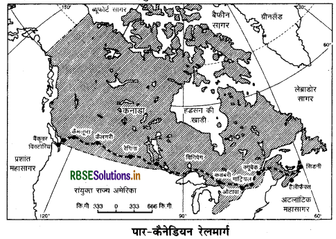 RBSE Class 12 Geography Important Questions Chapter 8 परिवहन एवं संचार 3