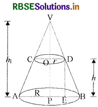 RBSE Solutions for Class 10 Maths Chapter 13 पृष्ठीय क्षेत्रफल एवं आयतन Ex 13.5 Q7