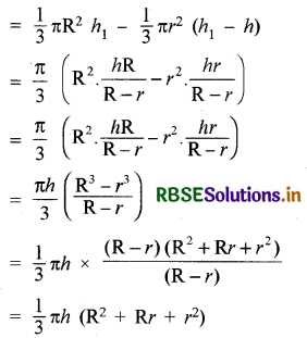 RBSE Solutions for Class 10 Maths Chapter 13 पृष्ठीय क्षेत्रफल एवं आयतन Ex 13.5 Q7.2