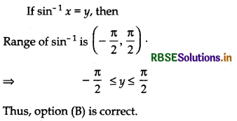 RBSE Solutions for Class 12 Maths Chapter 2 Inverse Trigonometric Functions Ex 2.1 11
