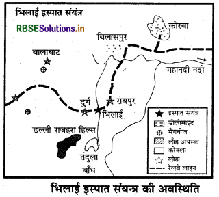 RBSE Class 12 Geography Important Questions Chapter 8 निर्माण उद्योग 5