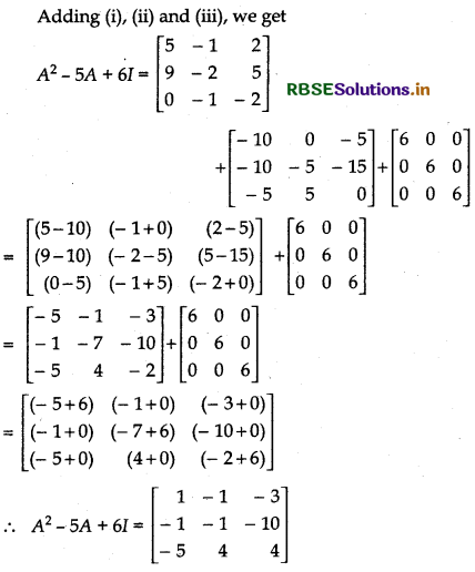 RBSE Solutions for Class 12 Maths Chapter 3 Matrices Ex 3.2 33