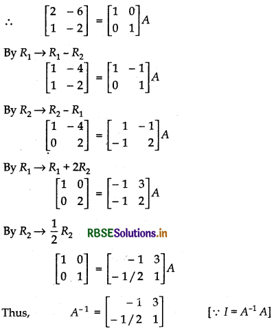 RBSE Solutions for Class 12 Maths Chapter 3 Matrices Ex 3.4 11