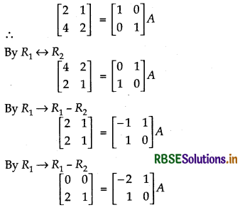 RBSE Solutions for Class 12 Maths Chapter 3 Matrices Ex 3.4 14
