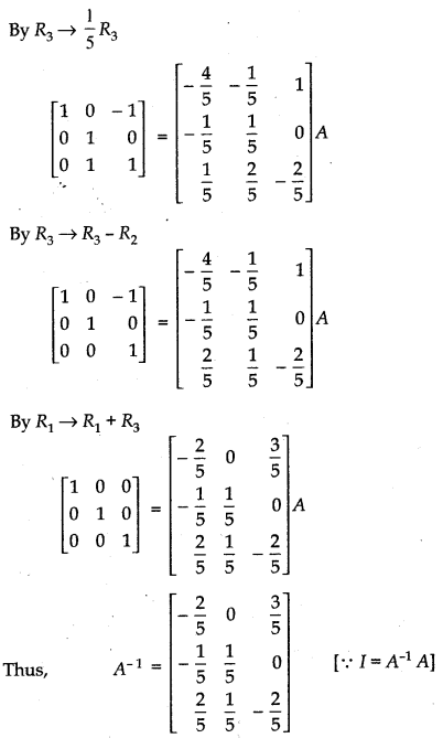 RBSE Solutions for Class 12 Maths Chapter 3 Matrices Ex 3.4 16