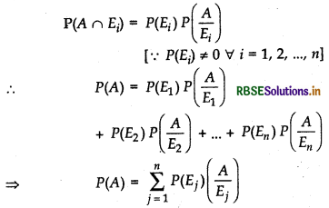RBSE Class 12 Maths Notes Chapter 13 Probability 7
