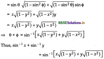 RBSE Class 12 Maths Notes Chapter 2 Inverse Trigonometric Functions 12