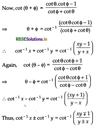 RBSE Class 12 Maths Notes Chapter 2 Inverse Trigonometric Functions 24