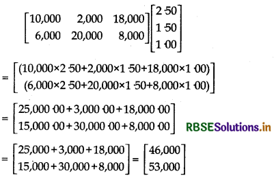 RBSE Solutions for Class 12 Maths Chapter 3 Matrices Miscellaneous Exercise 13