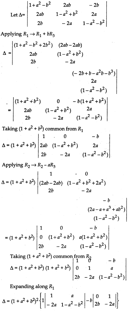RBSE Solutions for Class 12 Maths Chapter 4 Determinants Ex 4.2 17